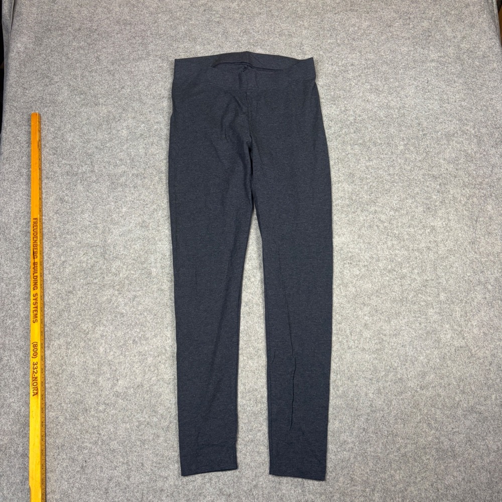 Old Navy Womens Medium Charcoal Gray Heather Jersey Stretch Leggings Pants